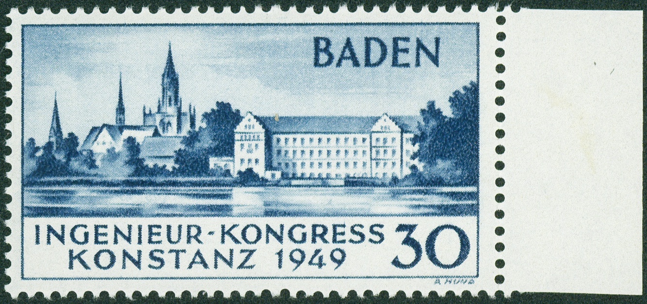 Lot 1697 - FRANZ. ZONE - BADEN - Hettinger Auktion Auktion 54 Lot 1697 - FRANZ. ZONE - BADEN - Hettinger Auktion Auktion 54
