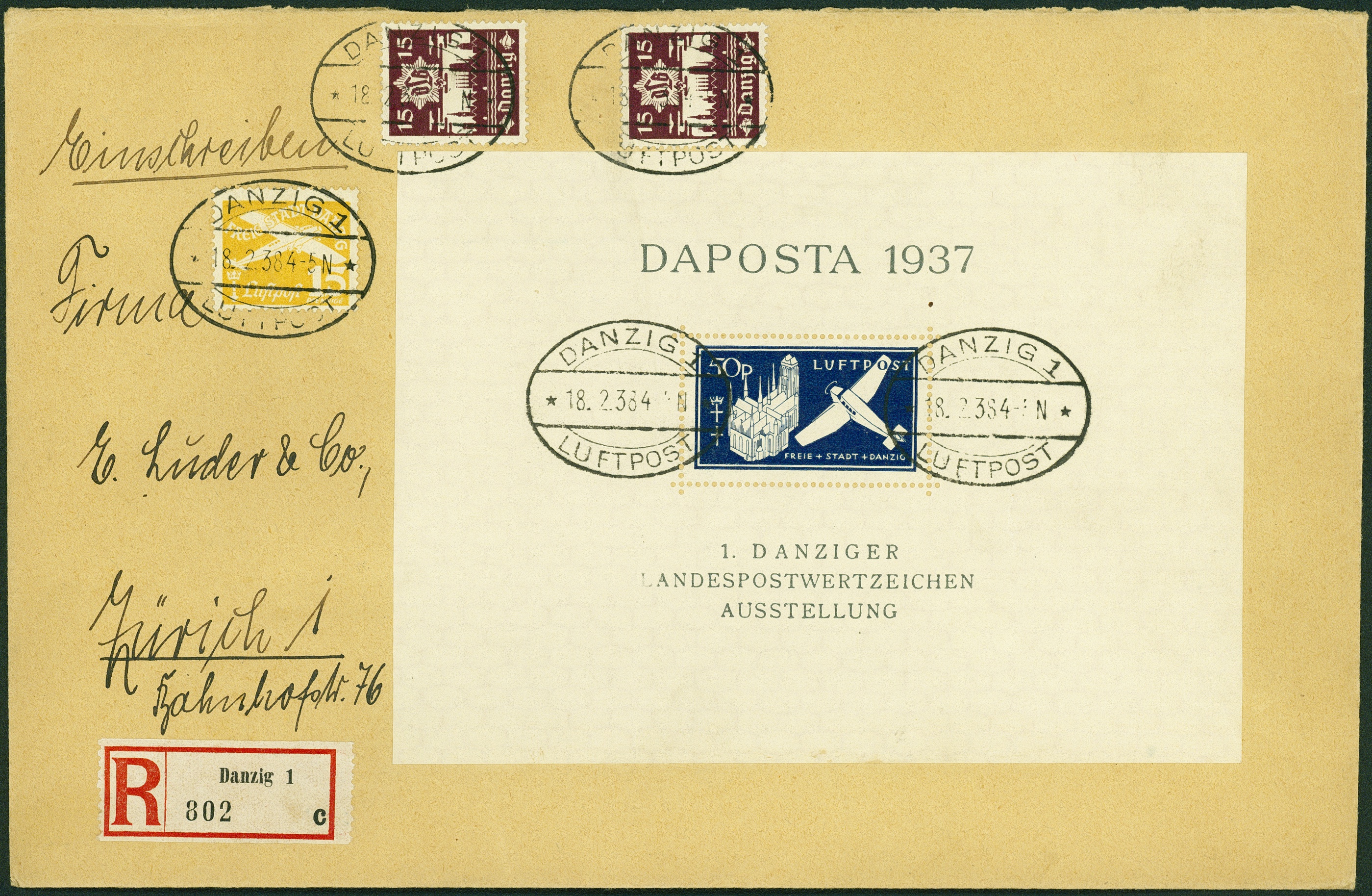 Lot 930 - danzig - Hettinger Auktion Auktion 54 Lot 930 - danzig - Hettinger Auktion Auktion 54