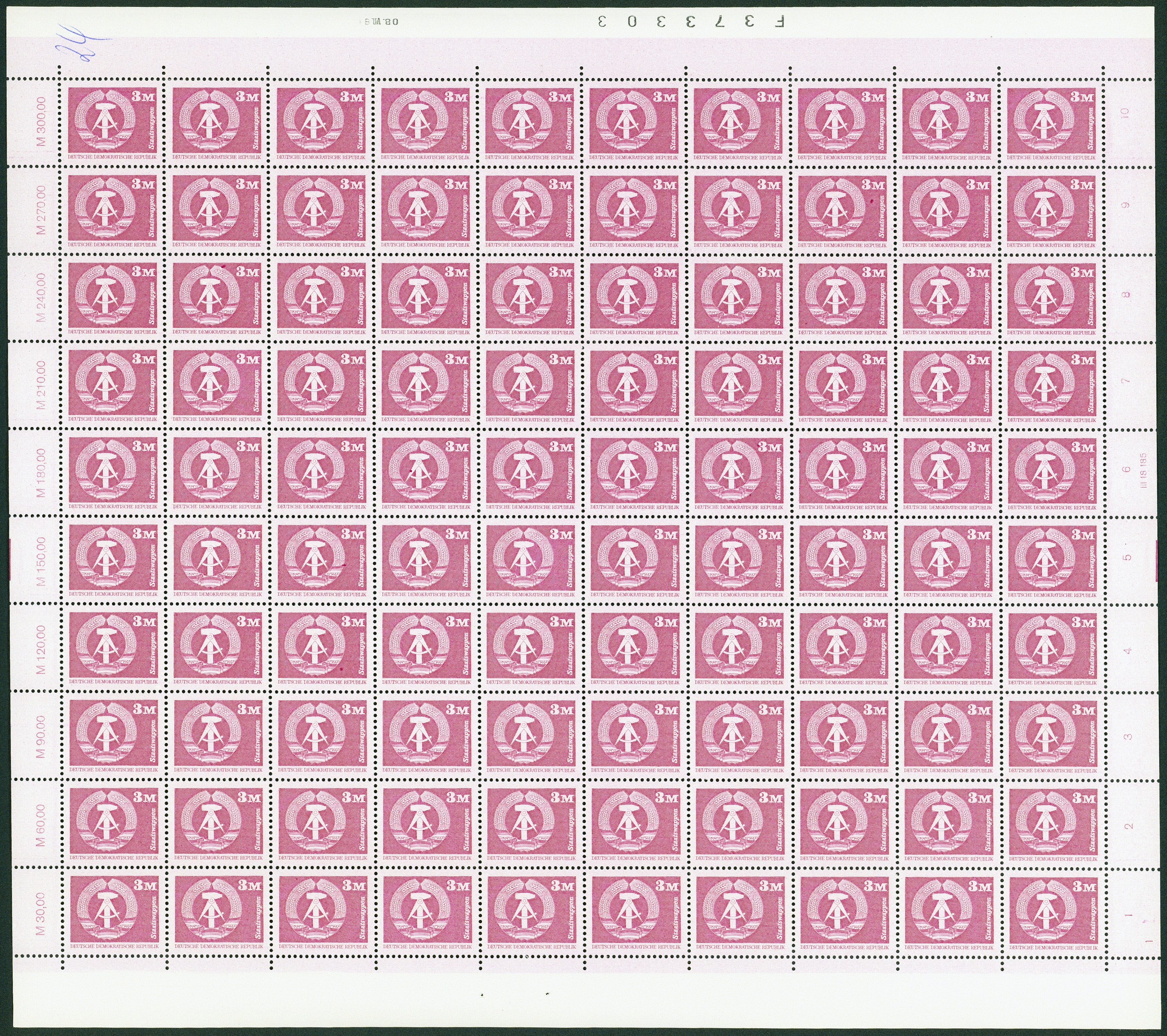 Lot 1475 - DDR - BÖGEN - Hettinger Auktion Auktion 54 Lot 1475 - DDR - BÖGEN - Hettinger Auktion Auktion 54