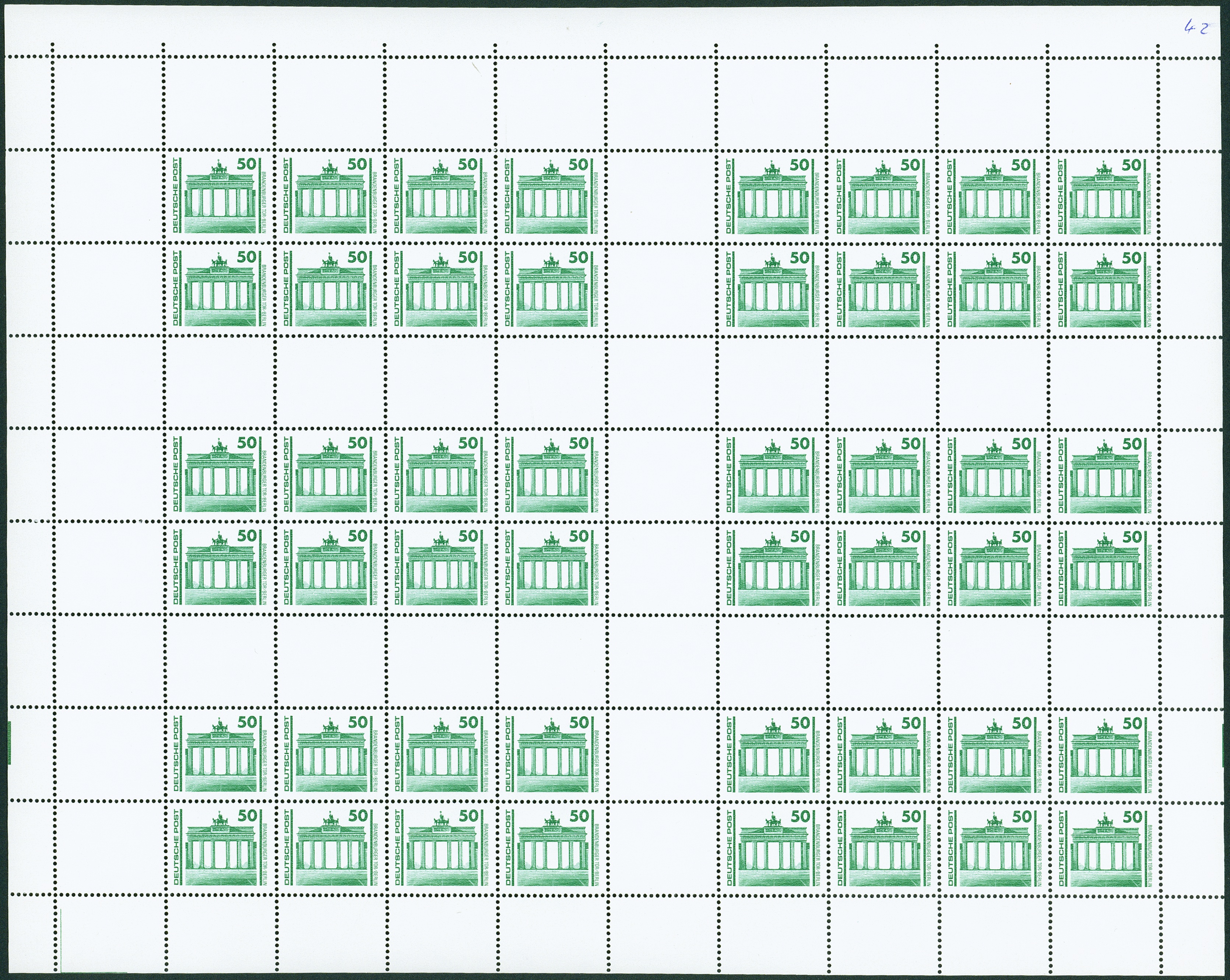 Lot 1628 - DDR - Markenheftchenbogen - Hettinger Auktion Auktion 54 Lot 1628 - DDR - Markenheftchenbogen - Hettinger Auktion Auktion 54