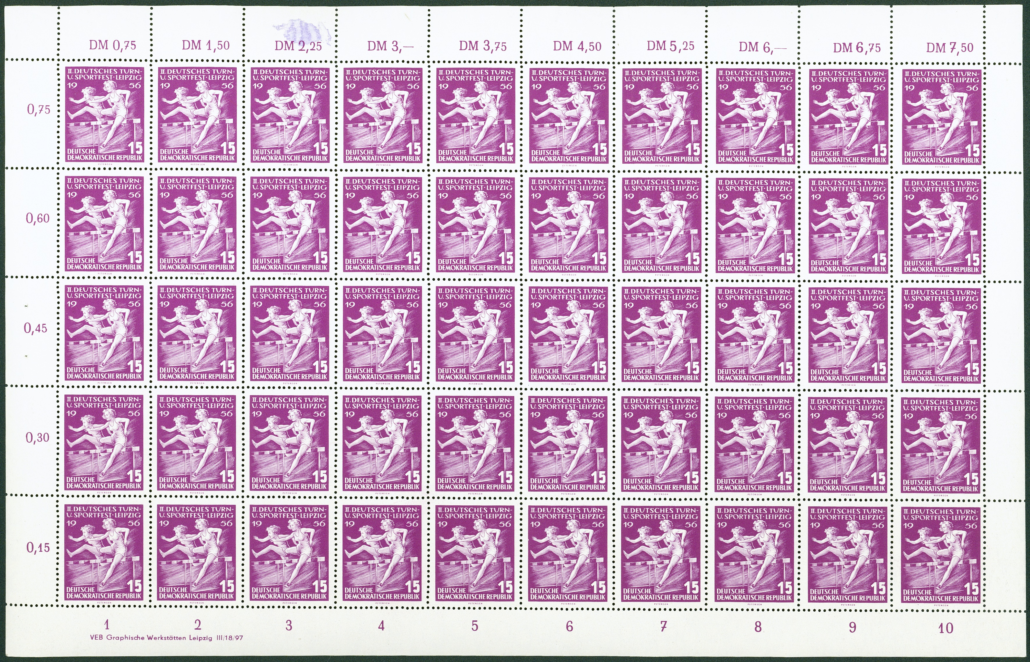 Lot 1462 - DDR - BÖGEN - Hettinger Auktion Auktion 54 Lot 1462 - DDR - BÖGEN - Hettinger Auktion Auktion 54