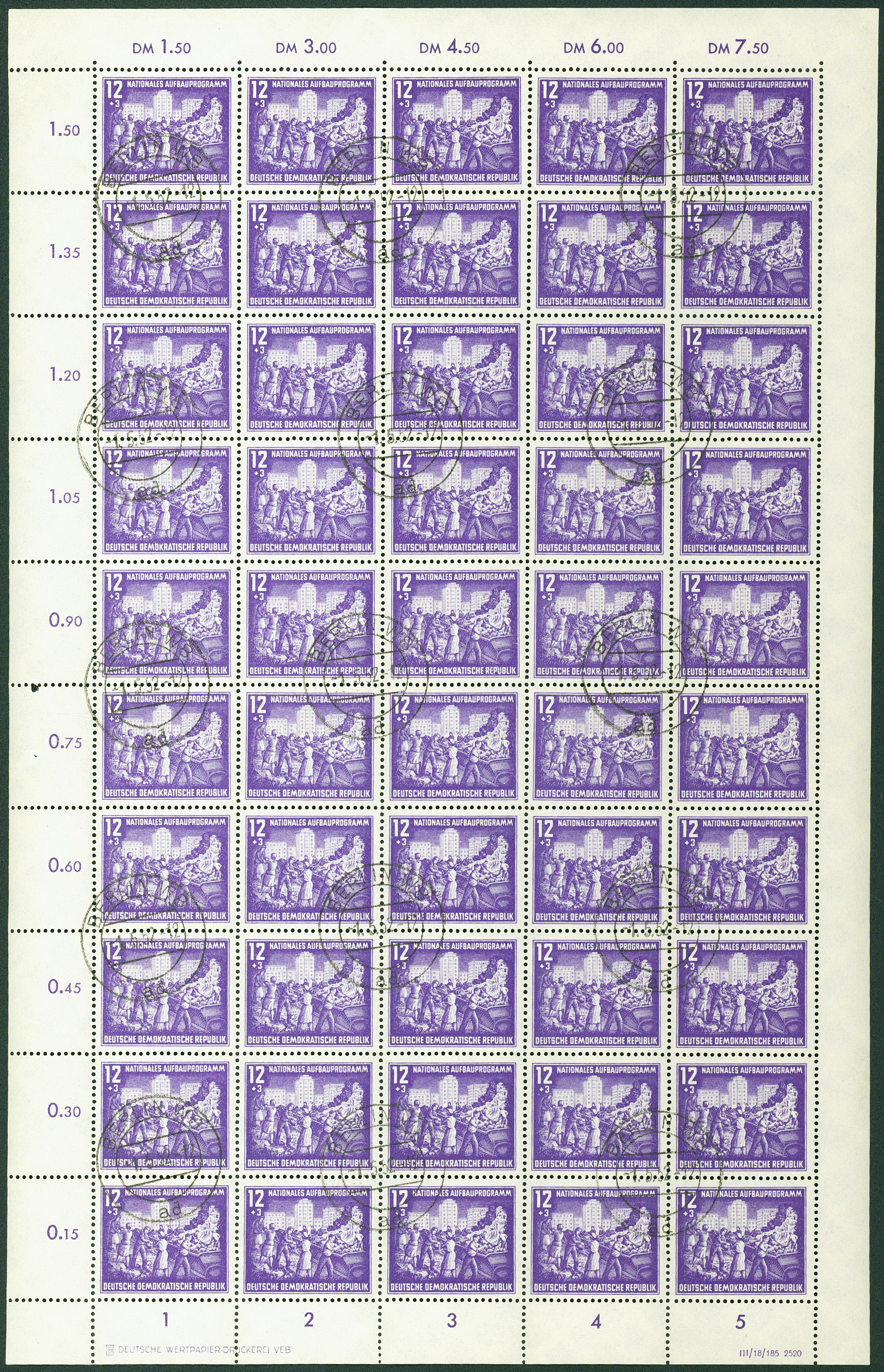 Lot 1455 - DDR - BÖGEN - Hettinger Auktion Auktion 54 Lot 1455 - DDR - BÖGEN - Hettinger Auktion Auktion 54