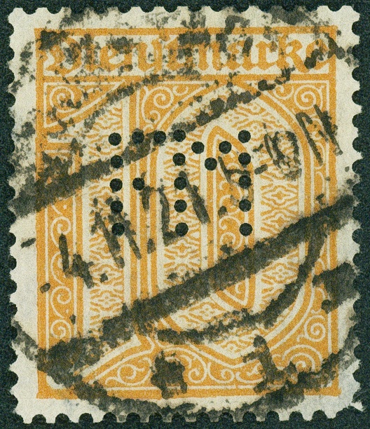 Lot 804 - DR - DIENSTMARKEN - Hettinger Auktion Auktion 54 Lot 804 - DR - DIENSTMARKEN - Hettinger Auktion Auktion 54