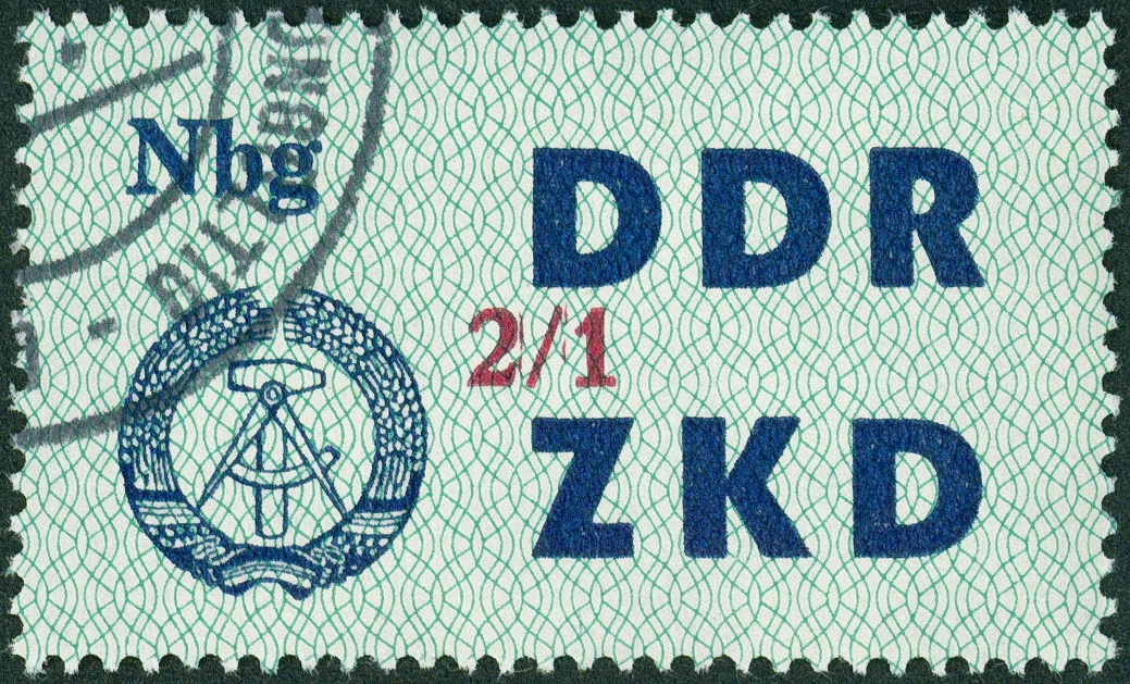 Lot 1575 - DDR - DIENST LAUFKONTROLLZETTEL - Hettinger Auktion Auktion 54 Lot 1575 - DDR - DIENST LAUFKONTROLLZETTEL - Hettinger Auktion Auktion 54