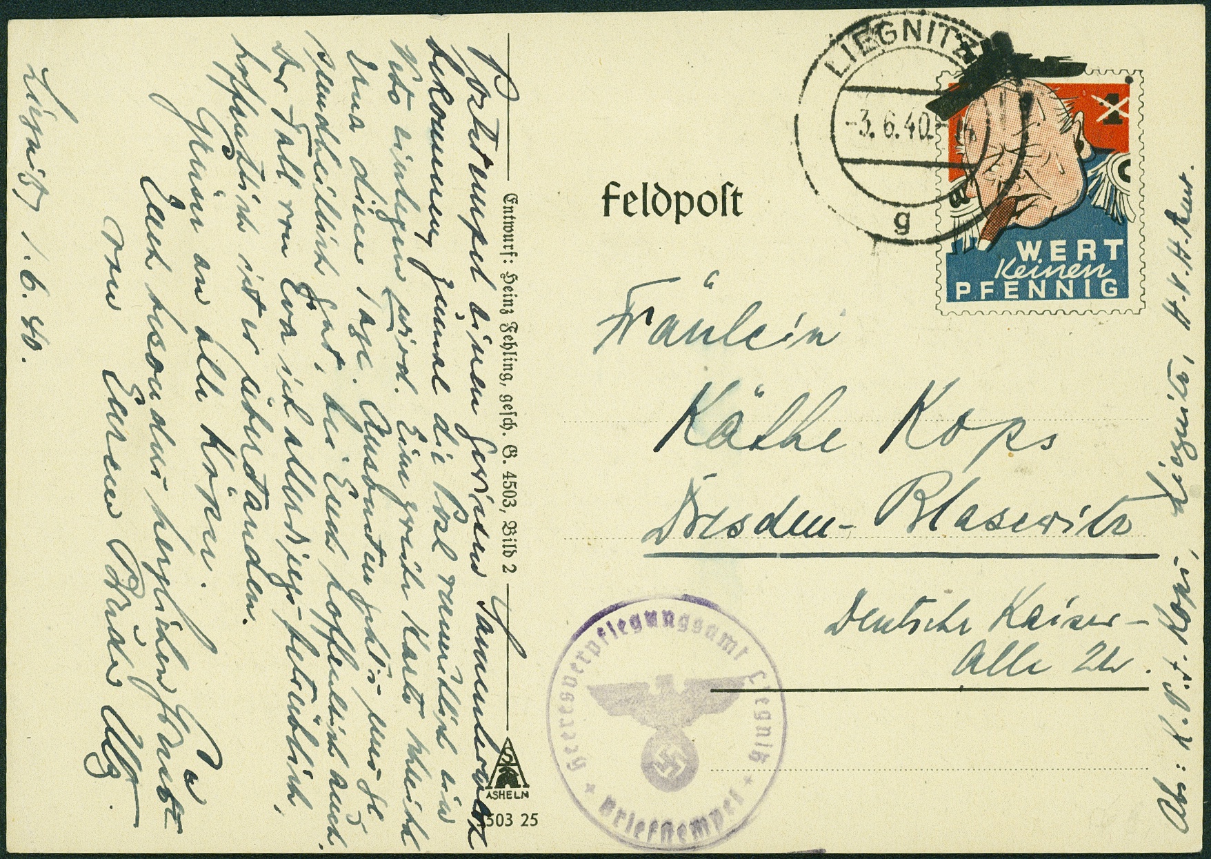 Lot 953 - feldpost ii. weltkrieg - Hettinger Auktion Auktion 54 Lot 953 - feldpost ii. weltkrieg - Hettinger Auktion Auktion 54