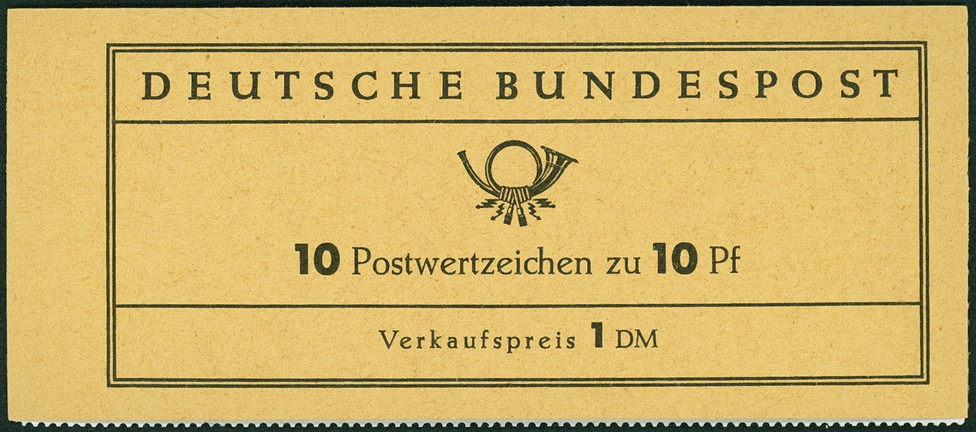 Lot 1767 - BUND - MARKENHEFTCHEN - Hettinger Auktion Auktion 54 Lot 1767 - BUND - MARKENHEFTCHEN - Hettinger Auktion Auktion 54