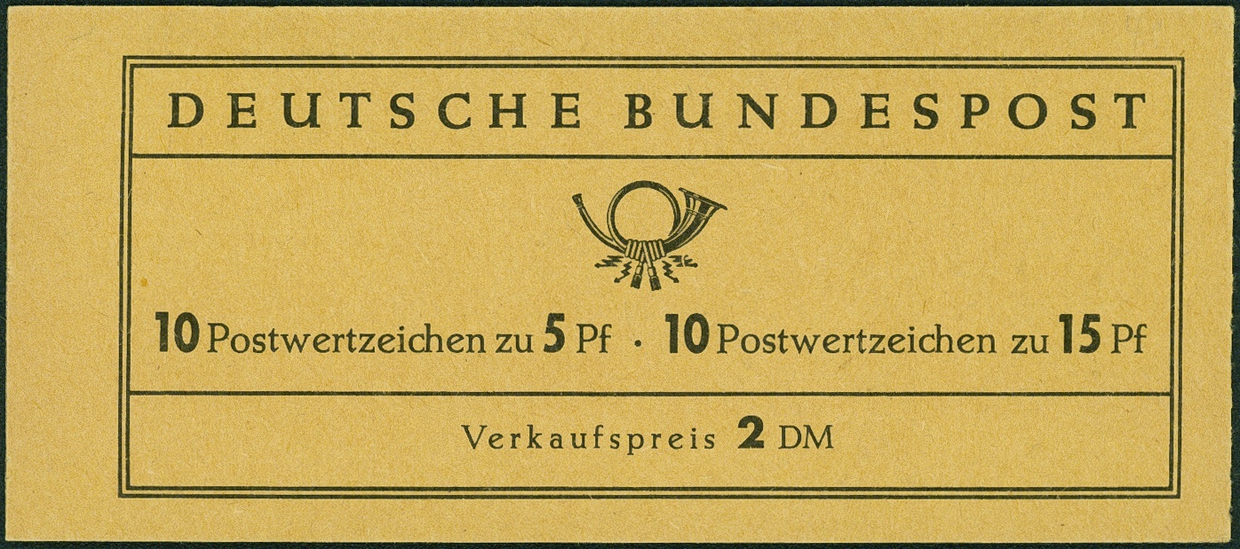 Lot 1769 - BUND - MARKENHEFTCHEN - Hettinger Auktion Auktion 54 Lot 1769 - BUND - MARKENHEFTCHEN - Hettinger Auktion Auktion 54