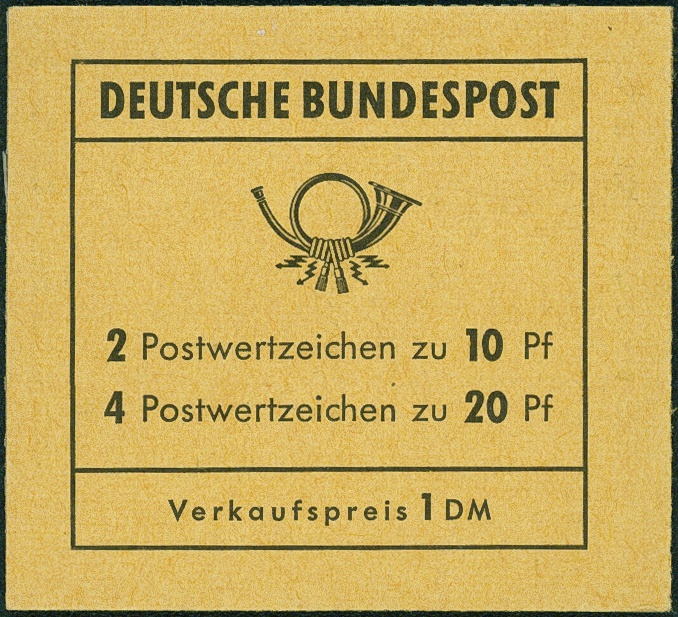 Lot 1772 - BUND - MARKENHEFTCHEN - Hettinger Auktion Auktion 54 Lot 1772 - BUND - MARKENHEFTCHEN - Hettinger Auktion Auktion 54