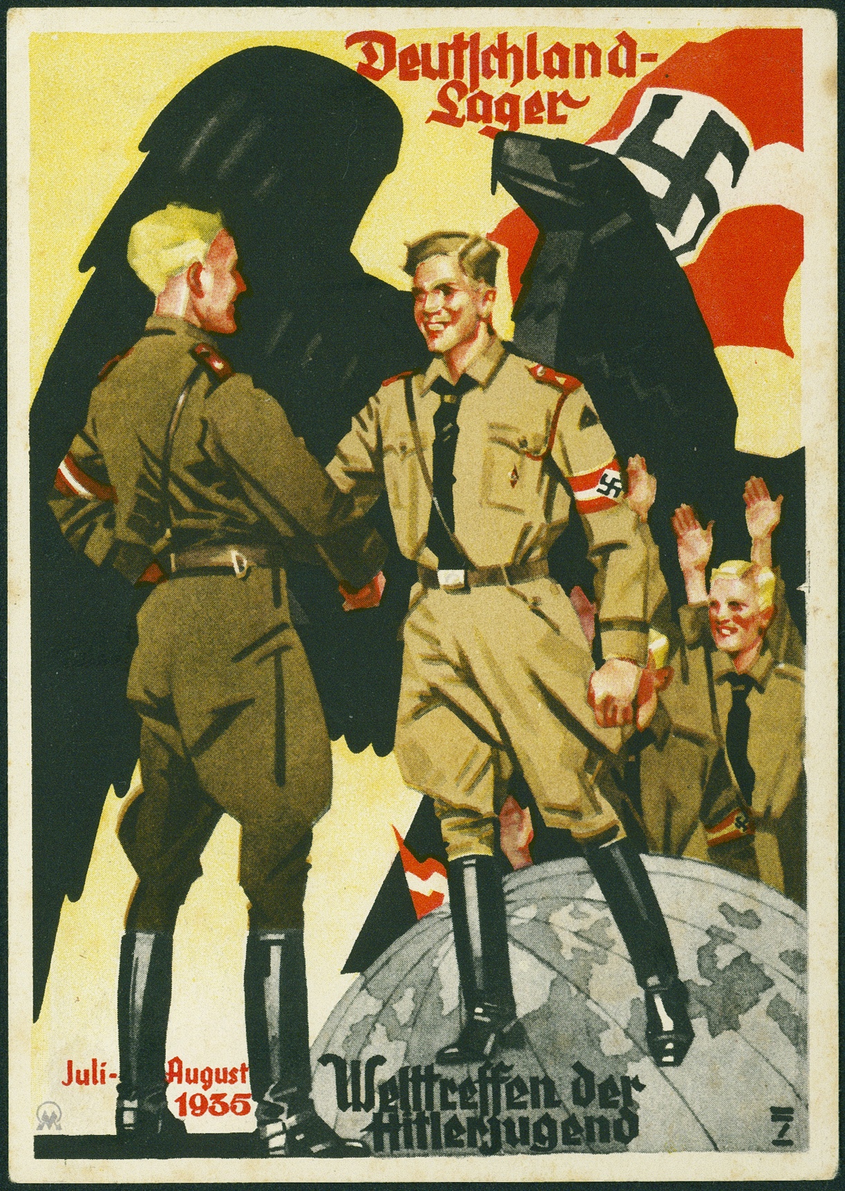 Lot 828 - DR - PROPAGANDAKARTEN - Hettinger Auktion Auktion 54 Lot 828 - DR - PROPAGANDAKARTEN - Hettinger Auktion Auktion 54
