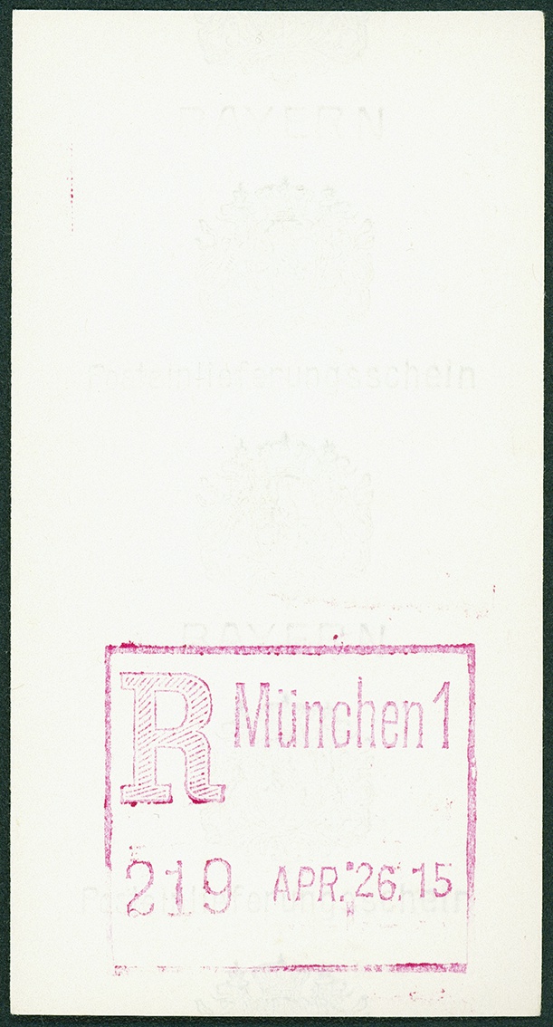 Lot 203 - bayern - besonderheiten - Hettinger Auktion Auktion 54 Lot 203 - bayern - besonderheiten - Hettinger Auktion Auktion 54