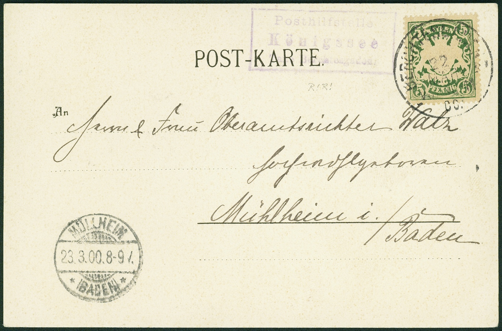 Lot 155 - BAYERN - POSTHILFSSTELLENSTEMPEL - Hettinger Auktion Auktion 54 Lot 155 - BAYERN - POSTHILFSSTELLENSTEMPEL - Hettinger Auktion Auktion 54