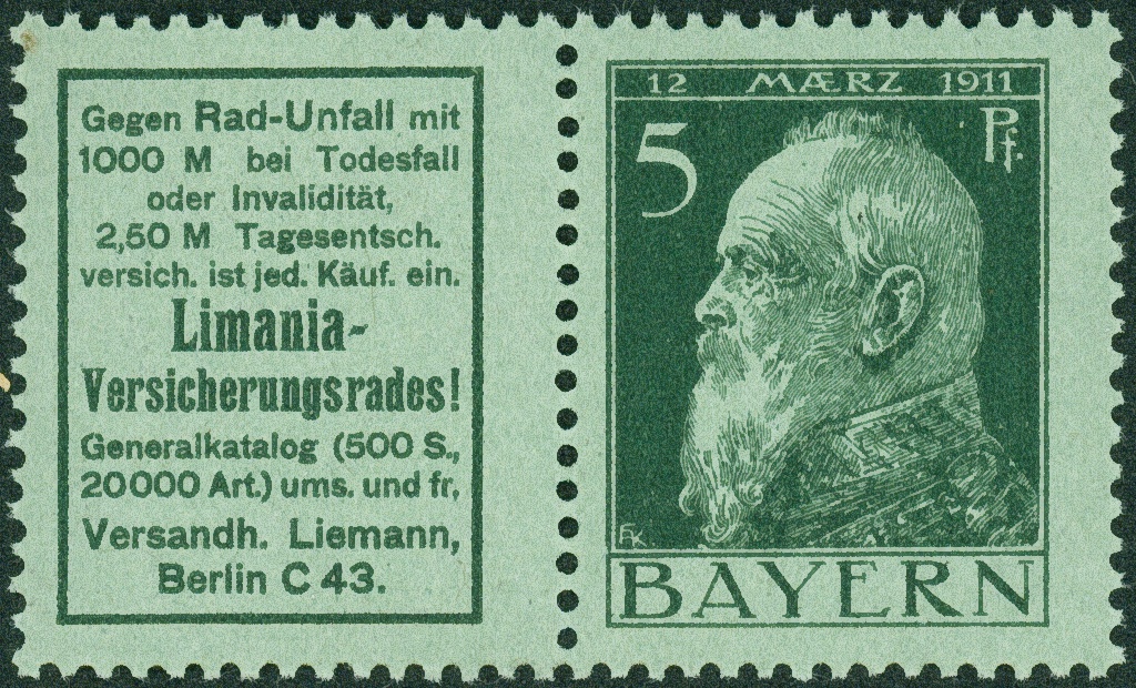 Lot 176 - bayern - zusammendrucke - Hettinger Auktion Auktion 54 Lot 176 - bayern - zusammendrucke - Hettinger Auktion Auktion 54