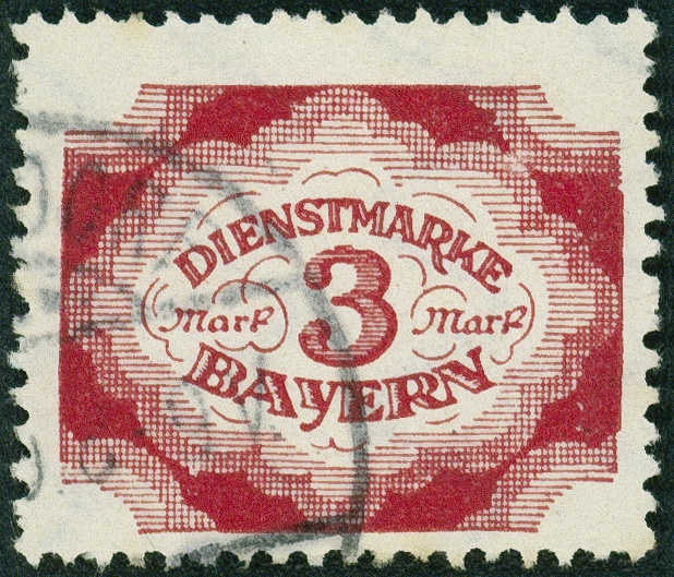 Lot 188 - bayern - dienstmarken  -  Hettinger Auktion Auktion 54