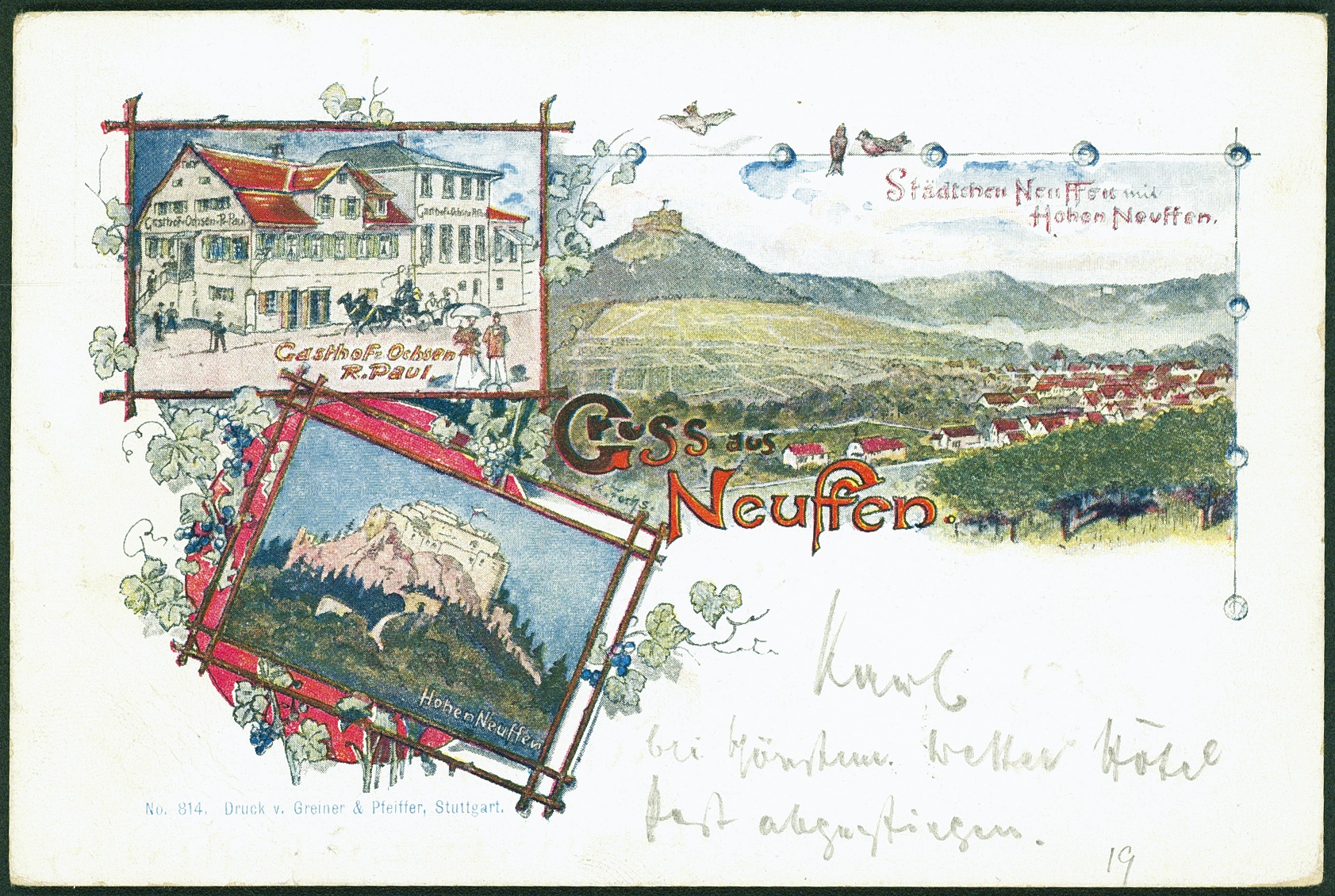 Lot 240 - WÜRTTEMBERG - PRIVATPOSTKARTEN  -  Hettinger Auktion Auktion 54