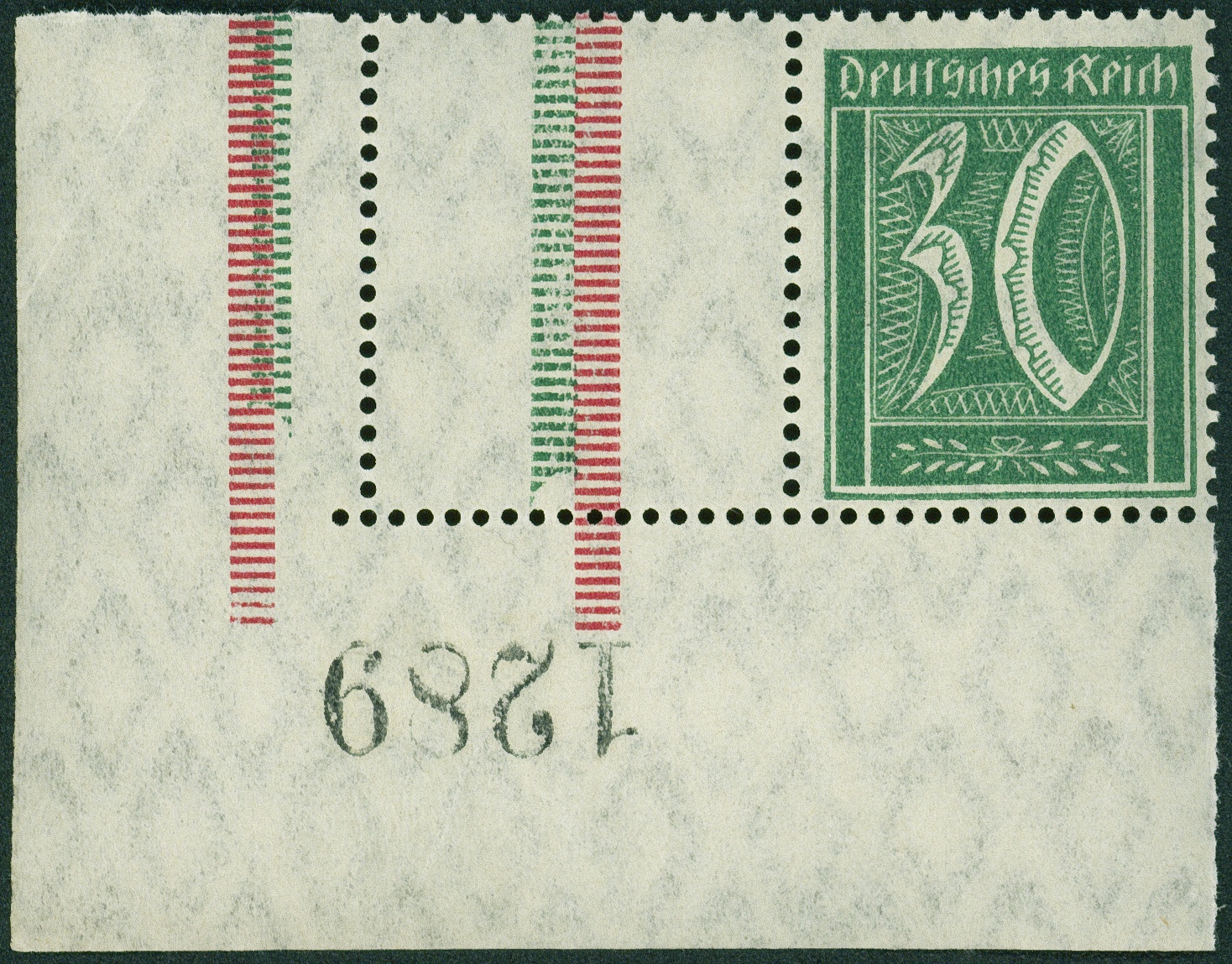 Lot 429 - DR - ZUSAMMENDRUCKE AUS MH 14-15, GERMANIA 1921 - Hettinger Auktion Auktion 54 Lot 429 - DR - ZUSAMMENDRUCKE AUS MH 14-15, GERMANIA 1921 - Hettinger Auktion Auktion 54