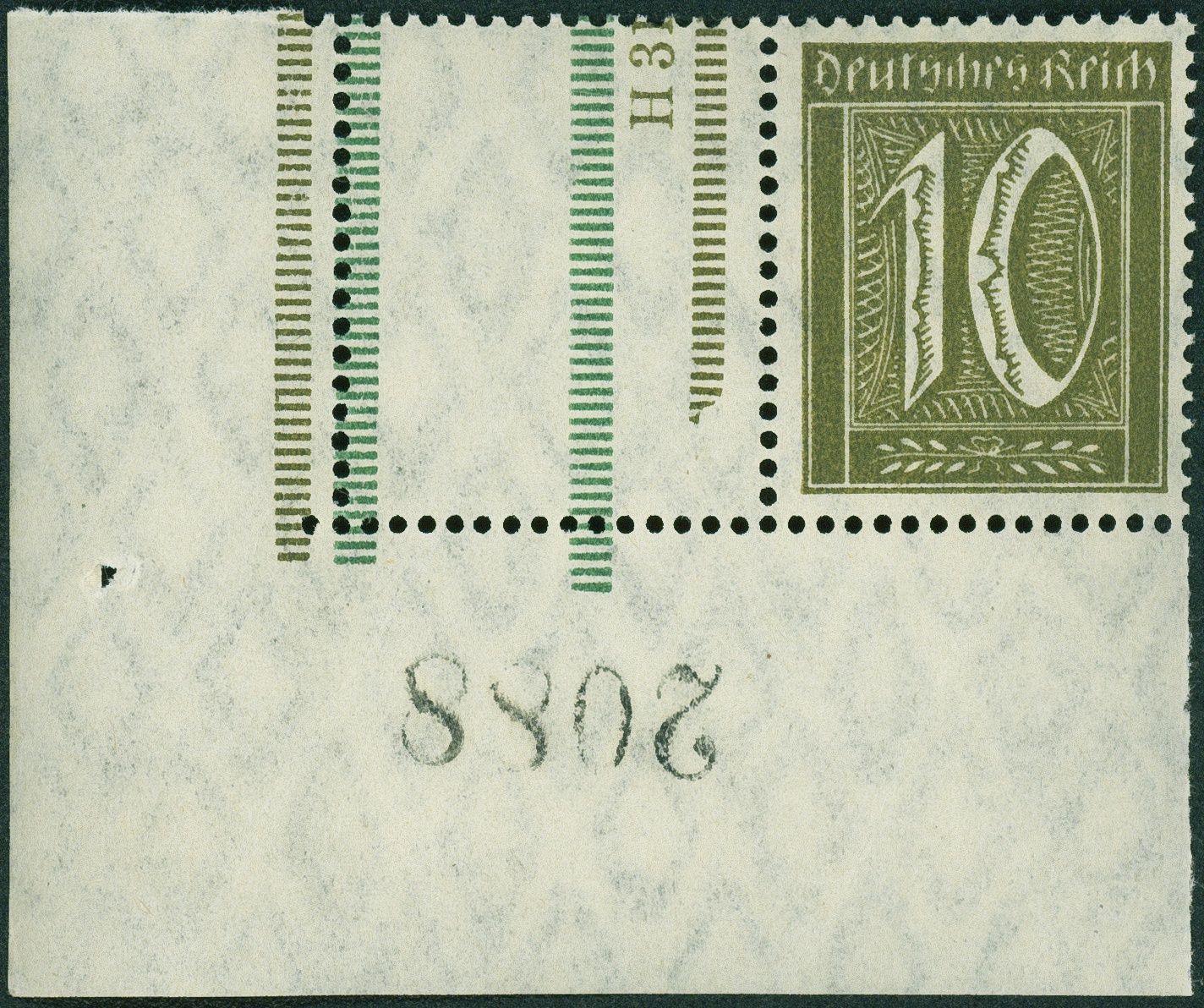Lot 435 - DR - ZUSAMMENDRUCKE AUS MH 14-15, GERMANIA 1921 - Hettinger Auktion Auktion 54 Lot 435 - DR - ZUSAMMENDRUCKE AUS MH 14-15, GERMANIA 1921 - Hettinger Auktion Auktion 54