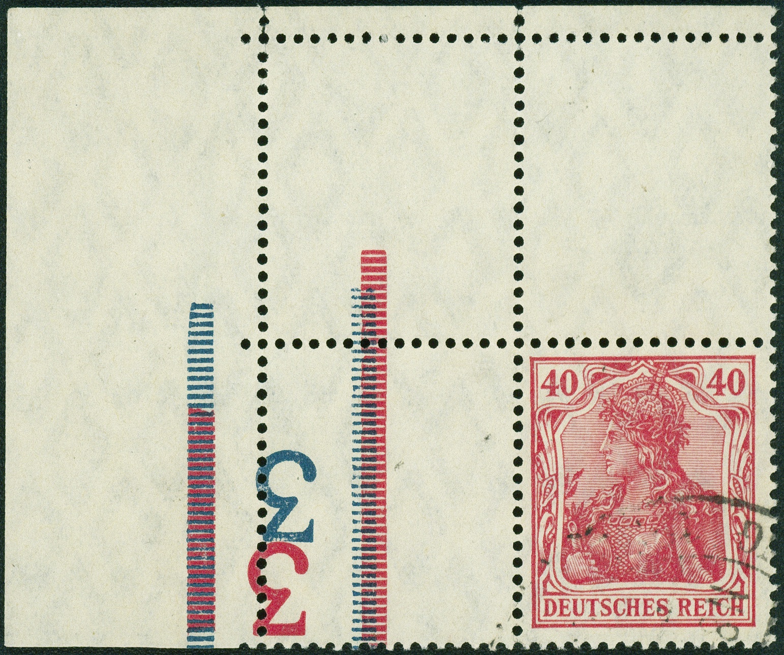 Lot 416 - DR - ZUSAMMENDRUCKE AUS MH 14-15, GERMANIA 1921 - Hettinger Auktion Auktion 54 Lot 416 - DR - ZUSAMMENDRUCKE AUS MH 14-15, GERMANIA 1921 - Hettinger Auktion Auktion 54