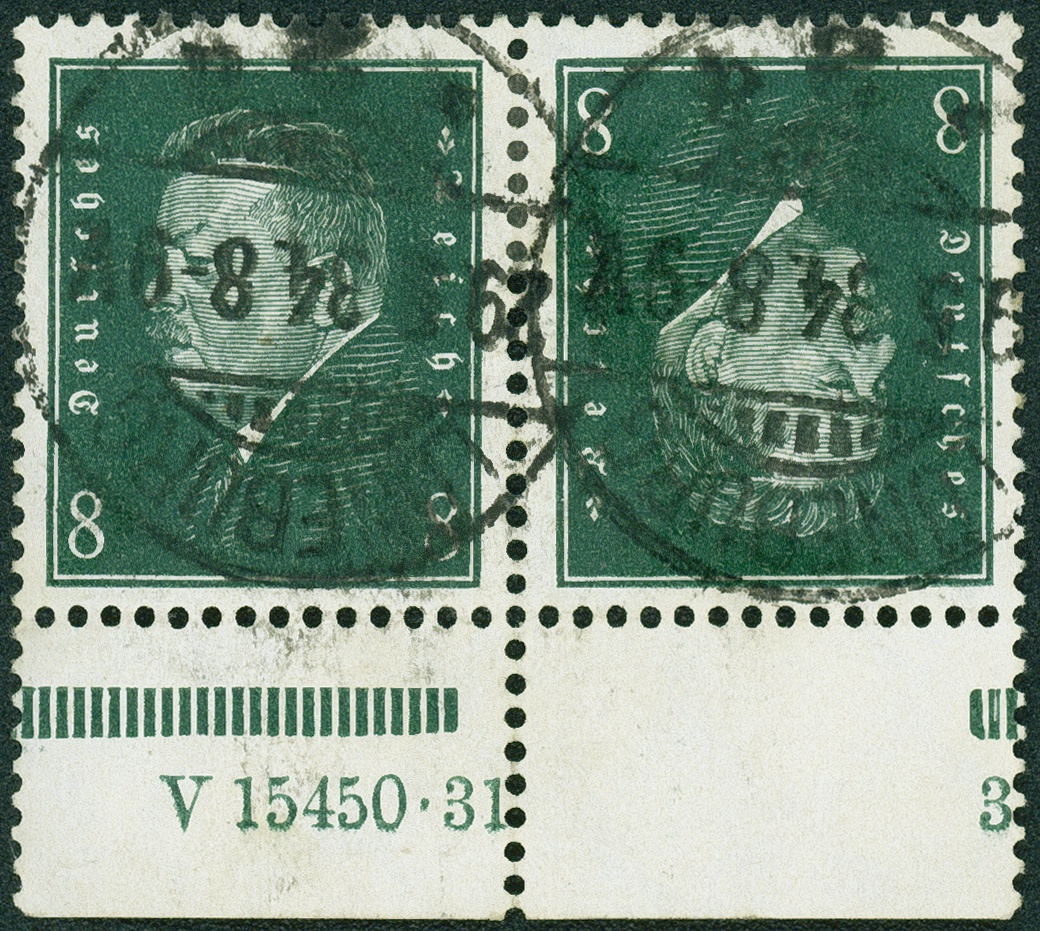 Lot 510 - DR - ZUSAMMENDRUCKE AUS MH 22-26, BEETHOVEN - REICHSPRÄSIDENTEN - Hettinger Auktion Auktion 54 Lot 510 - DR - ZUSAMMENDRUCKE AUS MH 22-26, BEETHOVEN - REICHSPRÄSIDENTEN - Hettinger Auktion Auktion 54