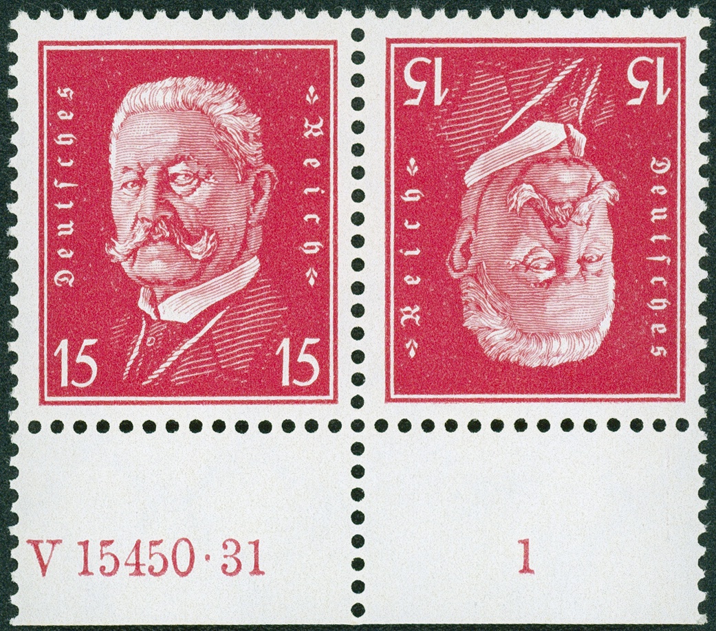 Lot 515 - DR - ZUSAMMENDRUCKE AUS MH 22-26, BEETHOVEN - REICHSPRÄSIDENTEN - Hettinger Auktion Auktion 54 Lot 515 - DR - ZUSAMMENDRUCKE AUS MH 22-26, BEETHOVEN - REICHSPRÄSIDENTEN - Hettinger Auktion Auktion 54