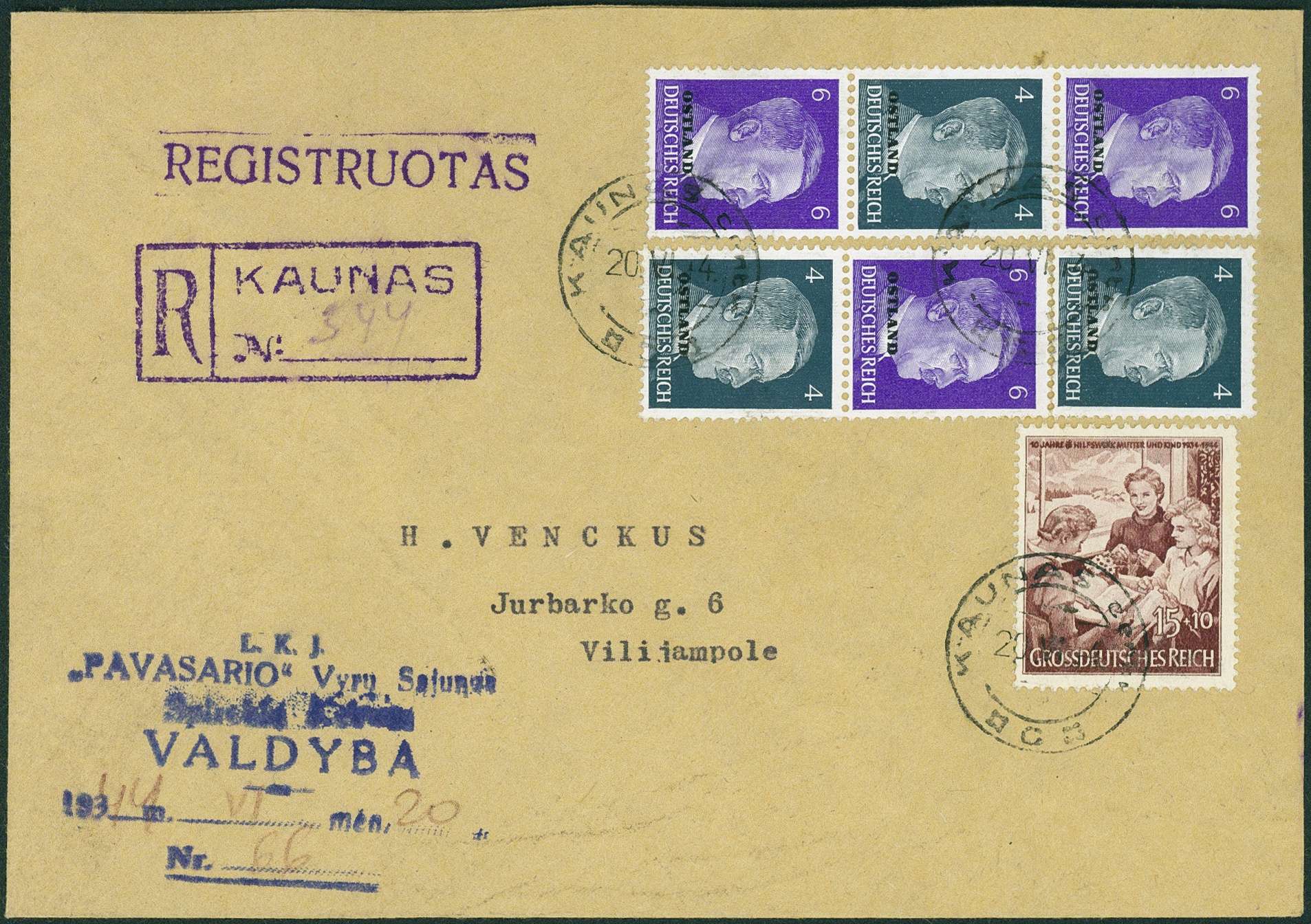 Lot 945 - DT. BESETZUNG - OSTLAND - Hettinger Auktion Auktion 54 Lot 945 - DT. BESETZUNG - OSTLAND - Hettinger Auktion Auktion 54