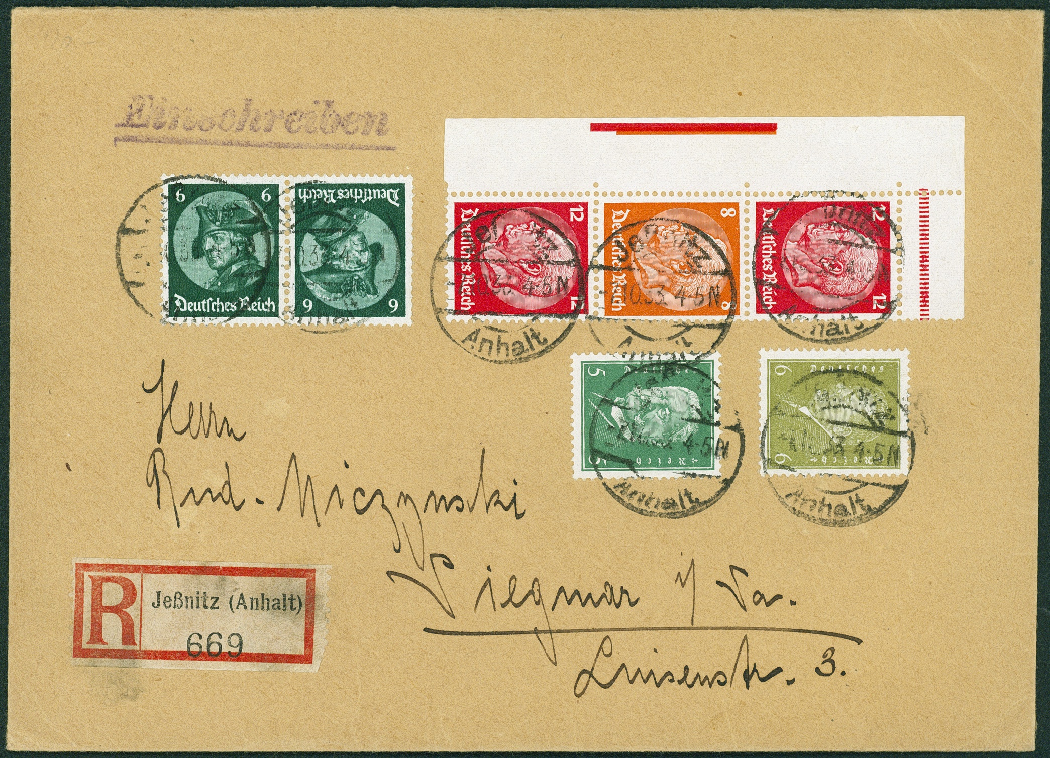 Lot 638 - DR - ZUSAMMENDRUCKE AUS MH 29-34, NOTHILFE 1930/33 (WAGNER) - Hettinger Auktion Auktion 54 Lot 638 - DR - ZUSAMMENDRUCKE AUS MH 29-34, NOTHILFE 1930/33 (WAGNER) - Hettinger Auktion Auktion 54