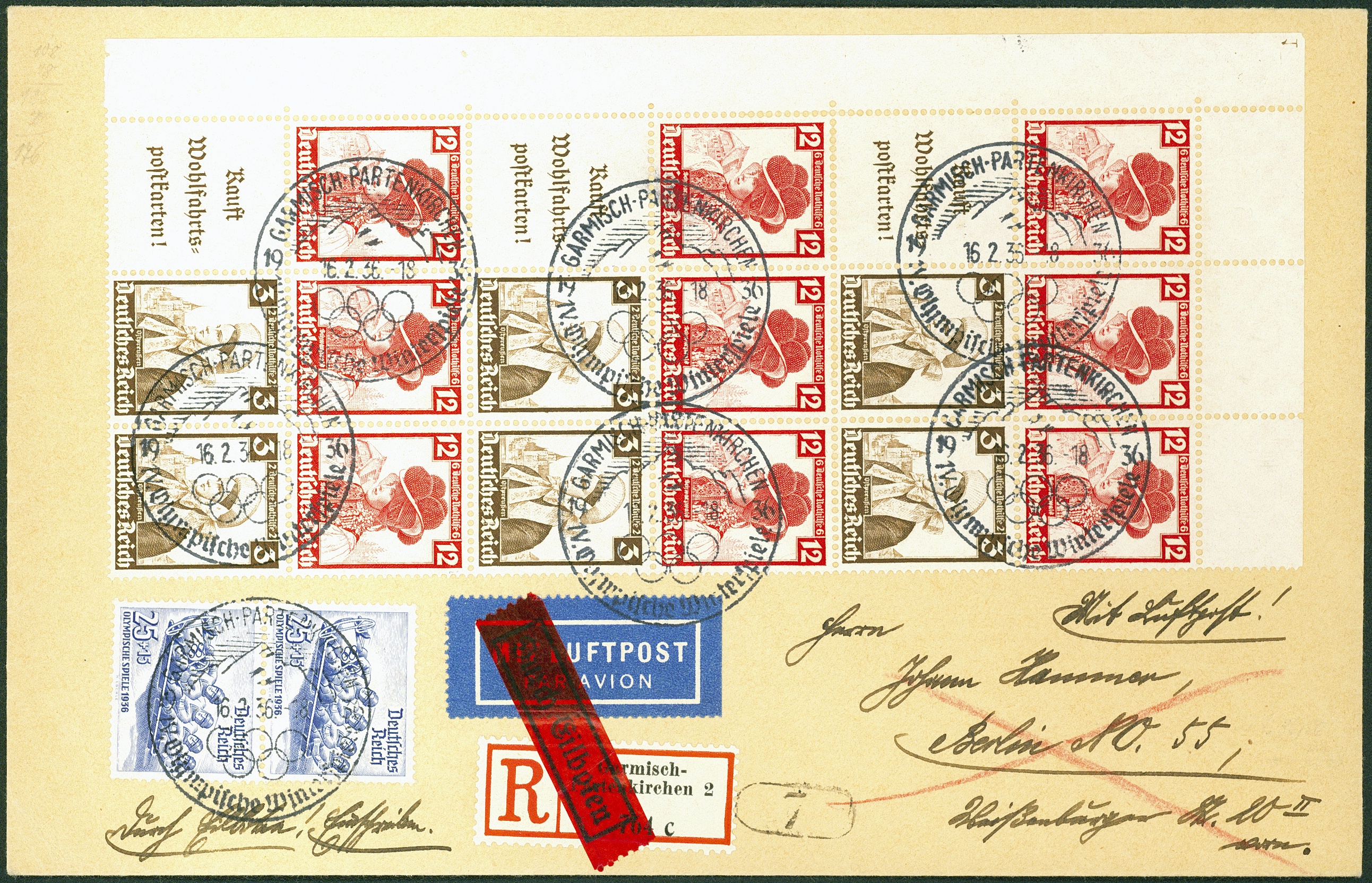 Lot 736 - DR - ZUSAMMENDRUCKE AUS MH 35-49, HINDENBURG 1934 - HITLER 1941 - Hettinger Auktion Auktion 54 Lot 736 - DR - ZUSAMMENDRUCKE AUS MH 35-49, HINDENBURG 1934 - HITLER 1941 - Hettinger Auktion Auktion 54