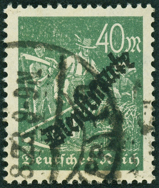 Lot 807 - DR - DIENSTMARKEN - Hettinger Auktion Auktion 54 Lot 807 - DR - DIENSTMARKEN - Hettinger Auktion Auktion 54