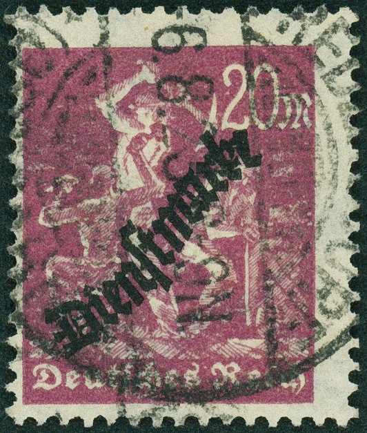 Lot 806 - DR - DIENSTMARKEN - Hettinger Auktion Auktion 54 Lot 806 - DR - DIENSTMARKEN - Hettinger Auktion Auktion 54