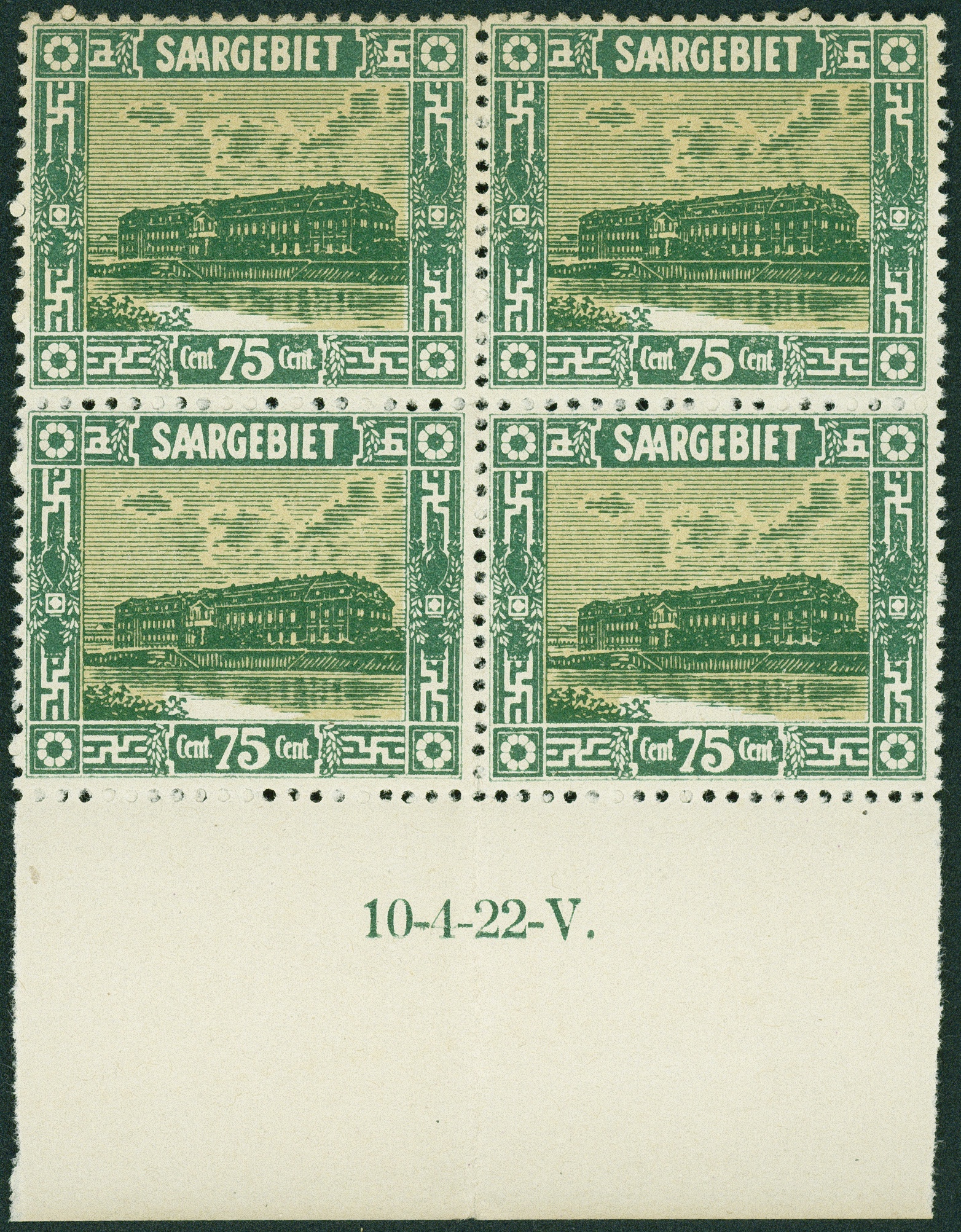 Lot 908 - saar - Hettinger Auktion Auktion 54 Lot 908 - saar - Hettinger Auktion Auktion 54