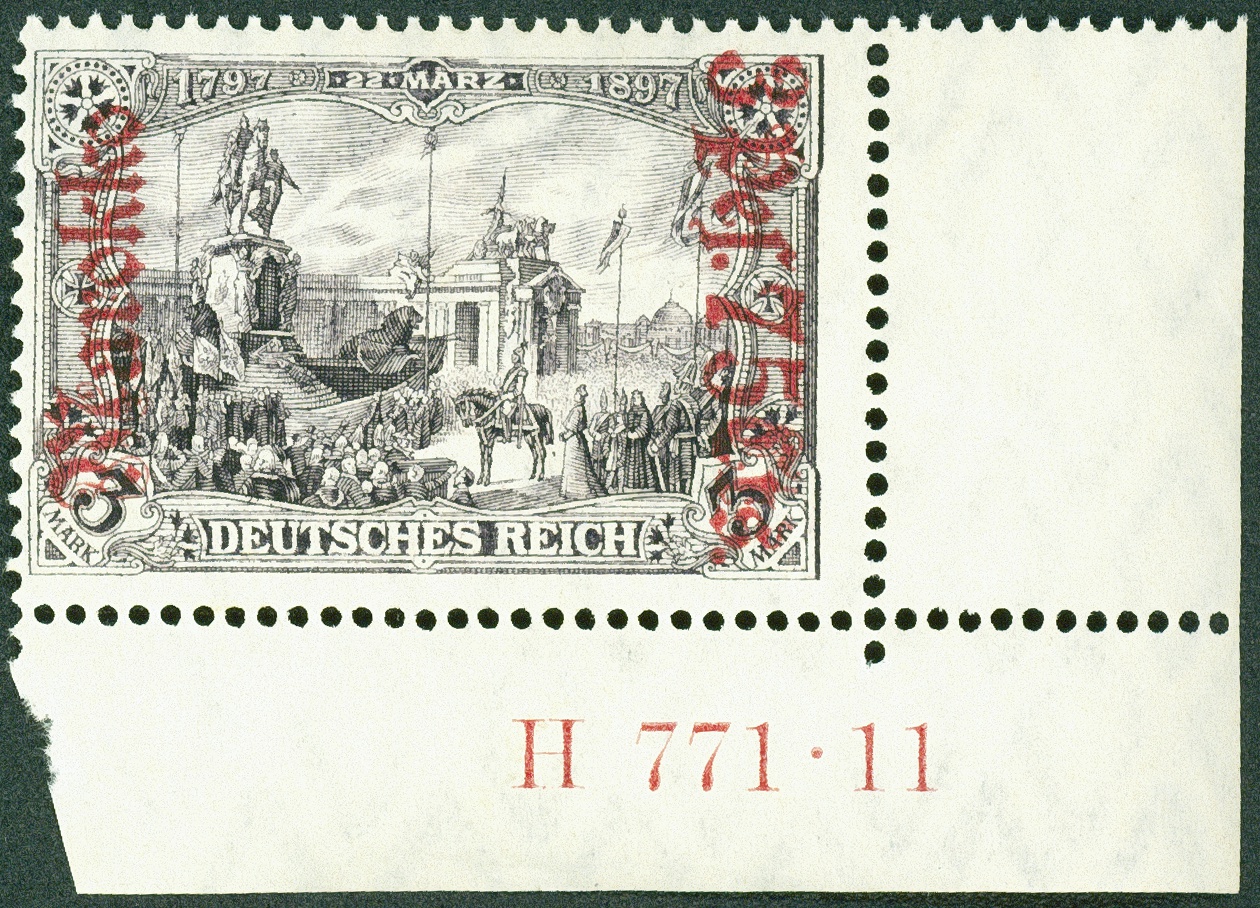 Lot 887 - deutsche post in marokko  -  Hettinger Auktion Auktion 54