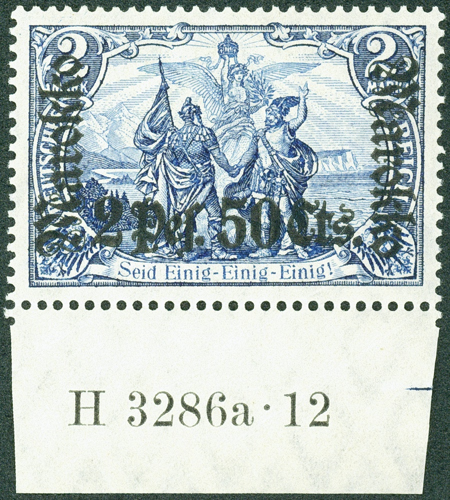 Lot 886 - deutsche post in marokko  -  Hettinger Auktion Auktion 54
