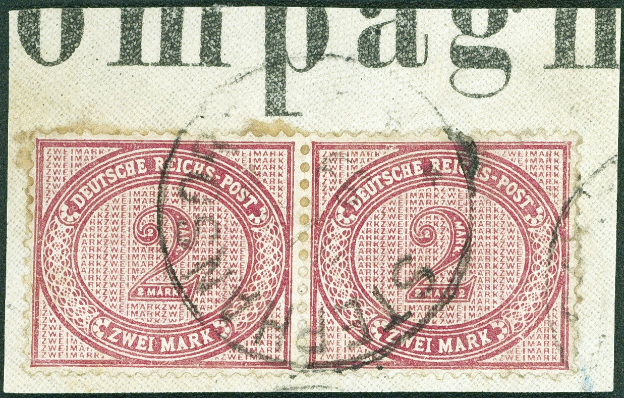 Lot 891 - DEUTSCH - NEUGUINEA - VORLÄUFER - Hettinger Auktion Auktion 54 Lot 891 - DEUTSCH - NEUGUINEA - VORLÄUFER - Hettinger Auktion Auktion 54
