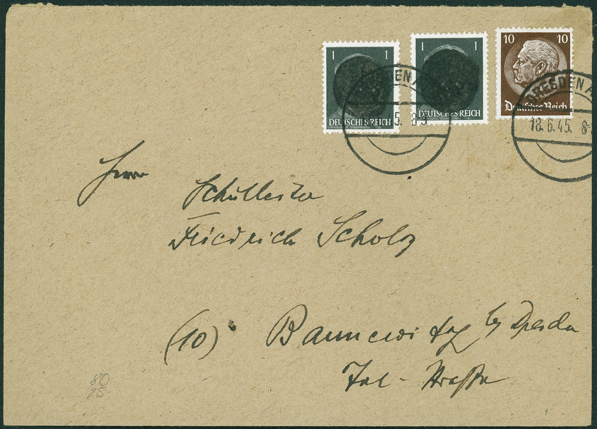 Lot 1004 - sächsische schwärzungen  -  Hettinger Auktion Auktion 54