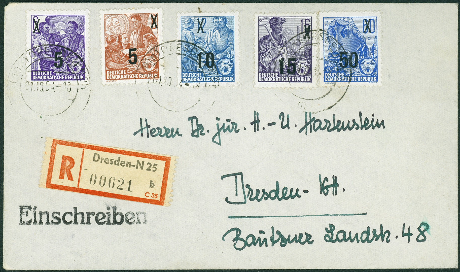 Lot 1254 - ddr - Hettinger Auktion Auktion 54 Lot 1254 - ddr - Hettinger Auktion Auktion 54